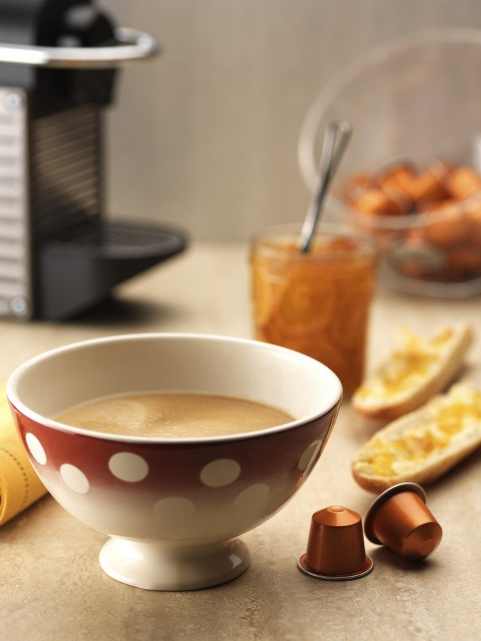 Petit déjeuner Nespresso Linizio Lungo