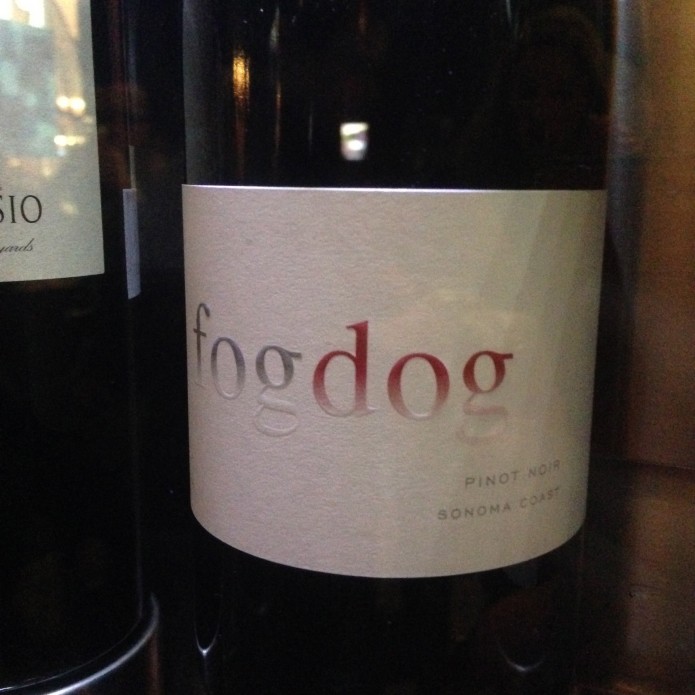 Fog dog vin rouge californie wine by one bar vins